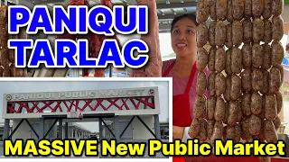 PANIQUI TARLAC’s Massive NEW Public Market! | Palengke Visit & Walking Tour | Tarlac Philippines