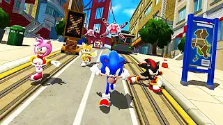 Sonic Run MULTIPLAYER!!! - Sonic Forces: Running Battle