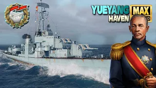 Destroyer Yueyang: Excellent "Solo Warrior" medal *zoom warning * - World of Warships