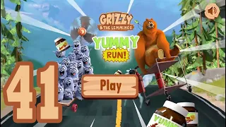 Grizzy and the Lemmings Yummy Run - Gameplay Walkthrough part 41 (Android/iOS)
