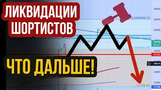 БИТКОИН Шортистов выбили   ЧТО ДАЛЬШЕ! Прогноз BTC, ETH и других альткоинов