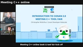 Conan 2.0 demo - Chris McArthur - Meeting C++ online book & tool fair