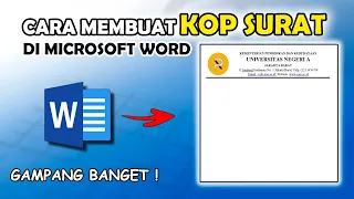 Cara Membuat Kop Surat di Microsoft Word