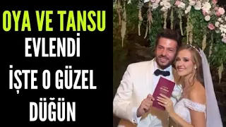 Oya unustası ve Ahmet Tansu taşanlar evlendi işte o düğün görüntüleri .Azat ve gönül evlendi