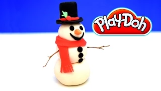How to Make a Play-Doh Snowman