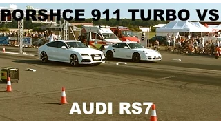 Audi RS7 VS Porsche 911 turbo