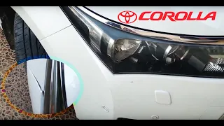 #Corolla Yerine Oturmayan Tamponun Tamiri - Onarımı / Tampon Tırnakları Sorunu Tampon Sökme #Toyota