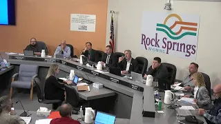 City of Rock Springs Council Meeting April 5, 2022