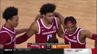 Oklahoma State vs Arkansas | 2021.1.30 | NCAAB Game