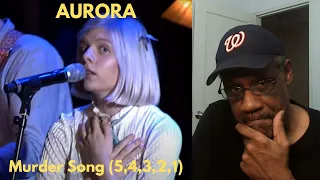 Music Reaction | AURORA - Murder Song (5,4,3,2,1) & Interview - 2015 | Zooty Reactions