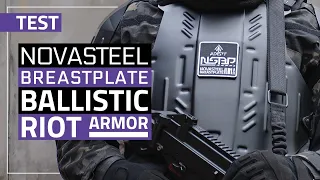 The Adept Armor NovaSteel Breastplate vs. the .44 Magnum SJHP:  Ballistic Lab Experiment.