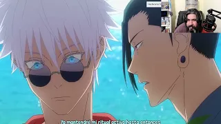 Reaccionando al Rap de Satoru Gojo vs Toji Fushiguro (Jujutsu Kaisen) del Artista Kballero