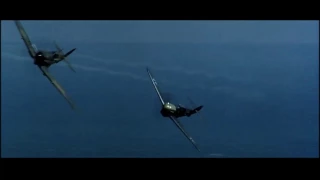 Spitfire Vs Bf109 and He111 [HD]