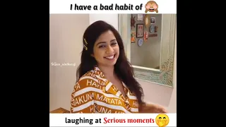 I have a bad habit of laughing at serious moments😂| Shreya Ghoshal WhatsApp Status 😍