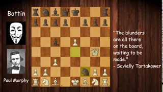 Morphy's Shortest Game! (10 Moves!) || Morphy Vs Bottin ||