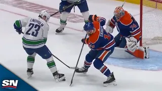 Elias Lindholm Uses Slick Footwork For Second Goal Of The Game