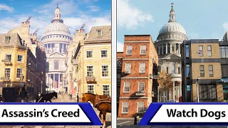 Watch Dogs Legion VS Assassin's Creed Syndicate | London Map Comparison