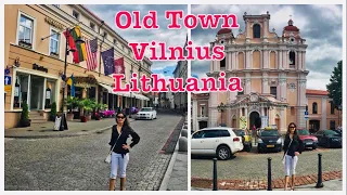 OLD TOWN VILNIUS | WALKING at OLD TOWN VILNIUS | VILNIUS LITHUANIA