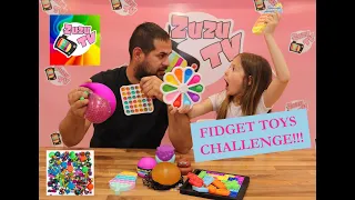 ZuzuTV FIDGET TOYS CHALLENGE!!! 🙌