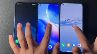 Xiaomi Mi 11 vs oppo reno 5 pro vs Xiaomi Mi 9 - Speed Test