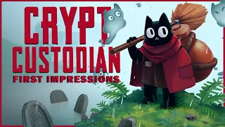 Clean up the afterlife as a cat in this metroidvania! 🧹 Crypt Custodian (Demo)