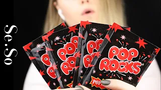 ASMR | Pop Rocks (SeSo: no talking, popping candy, mouth sounds, crunchy and fizzy...)
