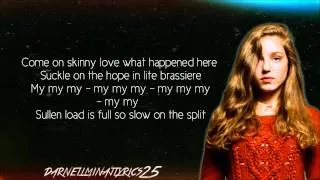 Birdy - Skinny Love Lyrics Video