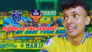 I witnessed KBFC madness v Goa | ഇത് ഭ്രമയുഗം 🤯 | Matchday Vlog ⚽️