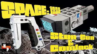 3D Print Space: 1999 Props Stun Gun & Comlock | STUN GUN & COMLOCK Print, Assemble, & Paint