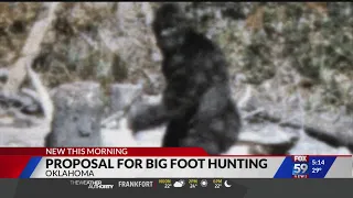 Oklahoma lawmaker drafts proposal to create Bigfoot hunting season