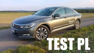 2015 Volkswagen Passat B8 1.8 TSI Test PL / Recenzja