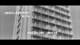 Mélodie en sous-sol (1962) - Générique de début HD