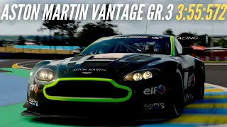 GT Sport - Manufacturer Series Circuit de la Sarthe - Aston Martin V12 Vantage Gr. 3