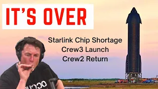 Blue Origin Loses Lawsuit | Ship20 Static Fire | Ship21 Nosecone Stacked | Crew3 Launch,Crew2 Return