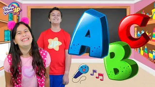 ABC DA MARIA CLARA E JP 🎵 Música do alfabeto para crianças