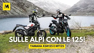 Avventura sulle Alpi con le 125! Torniamo sedicenni con le Yamaha XSR e MT