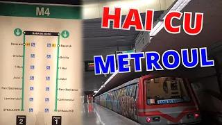 Calatorie cu Metroul M4 Bucuresti Gara de Nord-Grivita