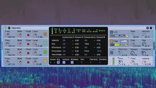 Tutorial 2: How to synthesise a hihat using Ableton Live's Operator