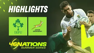 HIGHLIGHTS | Ireland v South Africa | U20 Six Nation Summer Series