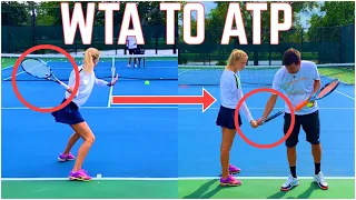 Why the WTA Forehand Has a Large Backswing (featuring former WTA Player Ema Burgic Bucko)