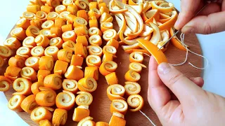 Don't Throw Orange Peels in the Trash❗️This Recipe WILL BLOW YOUR MIND 💯 Delicious recipes