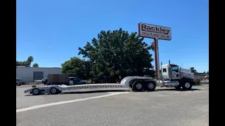 Rackleybilt custom trailers, quick rainy day yard and shop tour