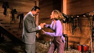 Goldfinger - James Bond & Pussy Galore Barn Scene HD