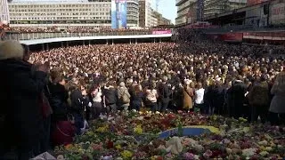 Första vardagen sedan terrordådet - Nyheterna (TV4)