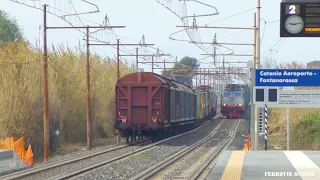 ESCLUSIVA! PRIMI 2 TRENI NELLA NUOVA STAZIONE CATANIA AEROPORTO