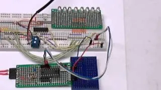 74C164 shift register with Microchip PIC Part 1