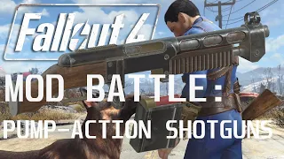 8 Pump Action Shotguns for Fallout 4 - Mod Battle