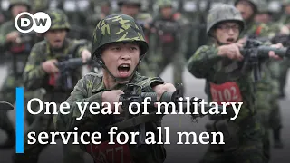 Taiwan extends compulsory military service citing threat from China | DW News