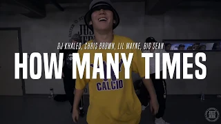 How Many Times - DJ Khaled, Chris Brown, Lil Wayne, | Vio Kim Choreo Class | Justjerk