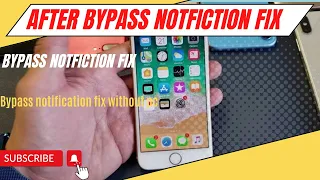 Bypass Iphone Notification Fix Without PC and any Box